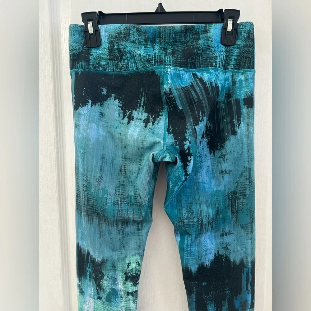 Alo Yoga Airbrush Leggings Deep Teal Desert (Size M)